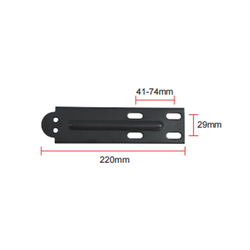 Nababagay na anggulo iron plate handrail accessories haligi Bottom Plate 4 Holes A-11 Steel Plate