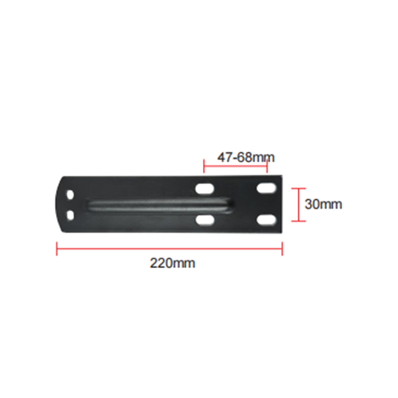 Maaaring mapalitan na sulok code iron plate na naka-embed na plate handrail bracket accessories A-15 steel plate