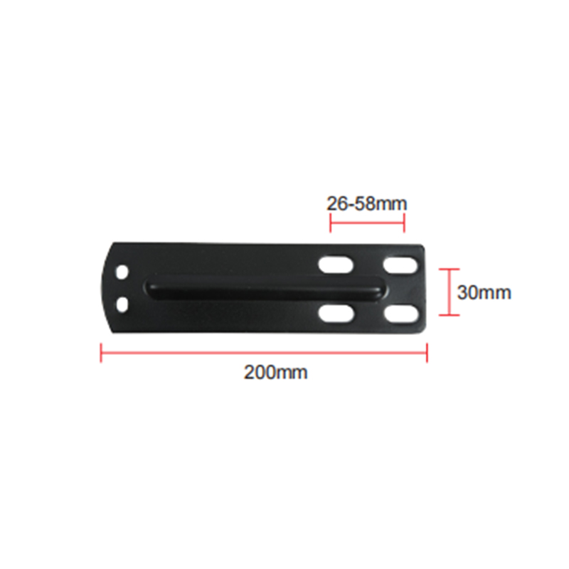 Nababagay na hole iron plate na naka-embed na plate na handrail bracket accessories A-17 steel plate