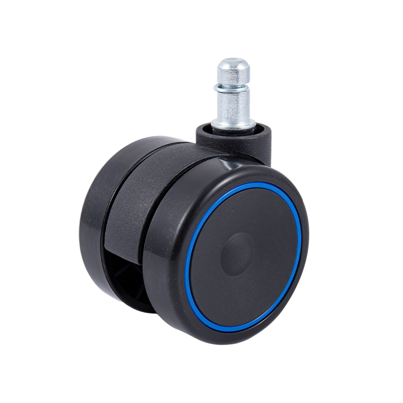 60/26 Audio Wheel (Blue Circle) Universal Caster Accessories para sa mga upuan sa gaming