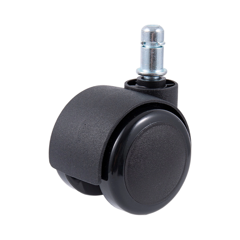 50/26 Black Pu Wheel Universal Caster Accessories para sa mga upuan sa opisina